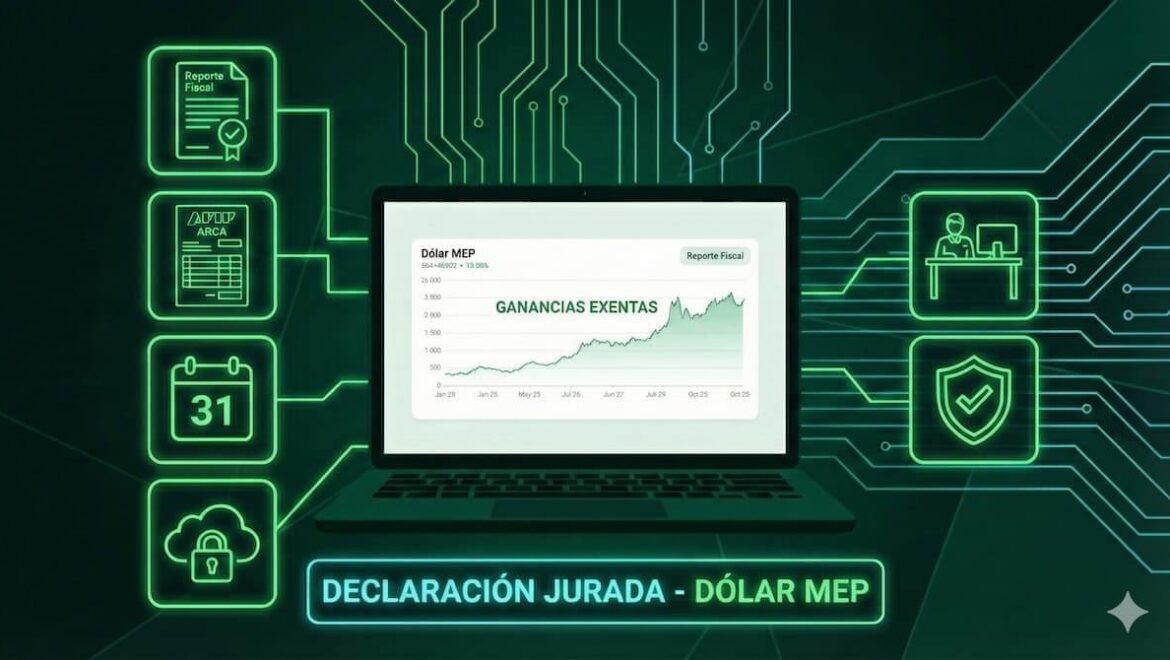declaracion jurada - dolar mep - Alfy inversiones
